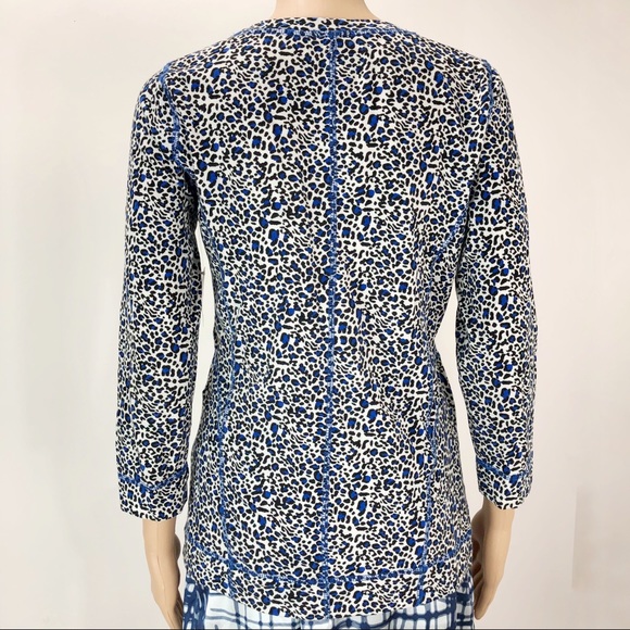 JNY Jones New York medium blue blouse (#26) - Picture 6 of 8